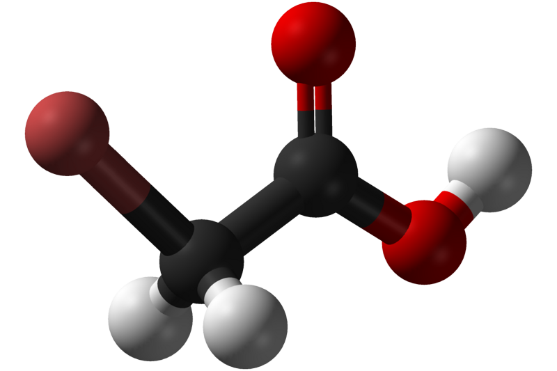 Bromoacetic-acid-3D-balls